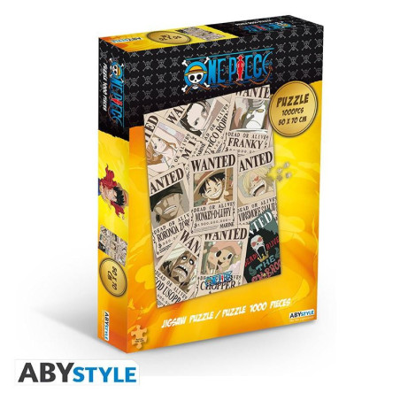 Puzzle 1000p - One Piece - Wanted