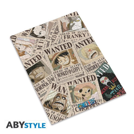 Puzzle 1000p - One Piece - Wanted