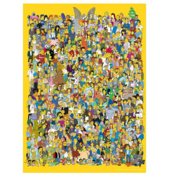 Puzzle 1000p - Simpsons Cast of Thousands