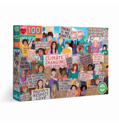 Puzzle 100p - Marche pour le climat