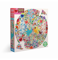 Puzzle 500p - Blue Bird Yellow Bird
