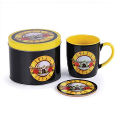 Boite Cadeau avec Mug et Sous-Verre - Guns'n'Roses