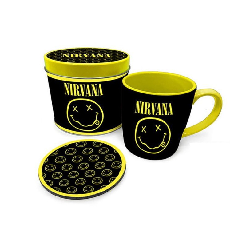 Boite Cadeau avec Mug et Sous-Verre - Nirvana