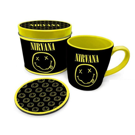 Boite Cadeau avec Mug et Sous-Verre - Nirvana