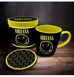Boite Cadeau avec Mug et Sous-Verre - Nirvana