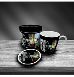 Boite Cadeau avec Mug et Sous-Verre - Pink Floyd
