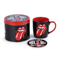 Boite Cadeau avec Mug et Sous-Verre - The Rolling