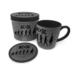 Boite Cadeau avec Mug et Sous-Verre - AC/DC (boite abimée)