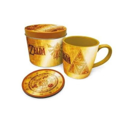 Boite Cadeau avec Mug et Sous-Verre - Zelda