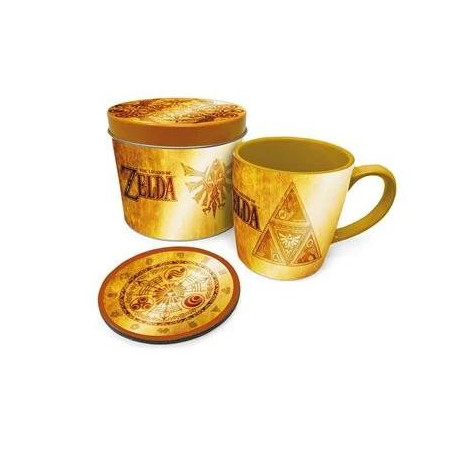 Boite Cadeau avec Mug et Sous-Verre - Zelda