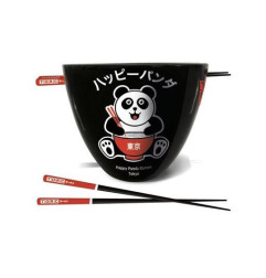 Bol à Ramen avec Baguettes - Happy Panda