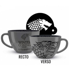 Maxi Tasse Game of Thrones - Stark avec Pochoir