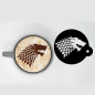 Maxi Tasse Game of Thrones - Stark avec Pochoir