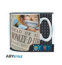 Mug One Piece Luffy Wanted