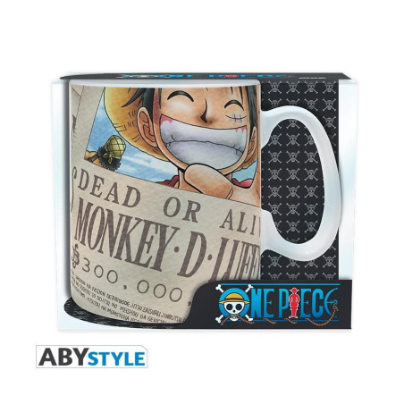 Mug One Piece Luffy Wanted