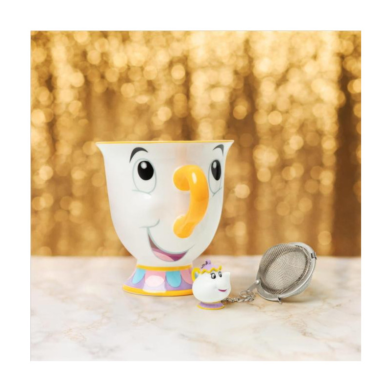 Disney Tasse Zip et Infuseur de thé Madame Samovar