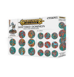 Shattered Dominion : socles ronds de 25 et 32mm