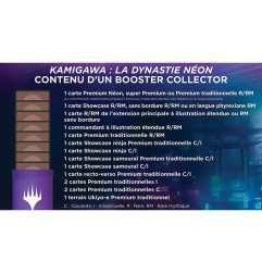 MTG Booster Collector Kamigawa La dynastie Néon
