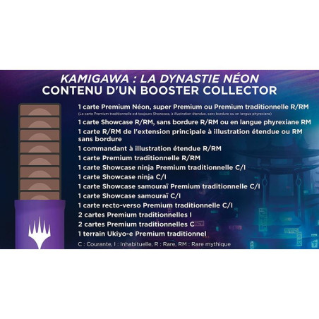 MTG Booster Collector Kamigawa La dynastie Néon