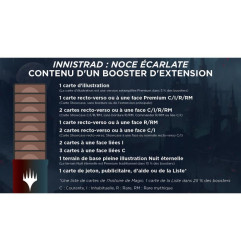MTG Booster d'extension Innistrad Noce Ecarlate