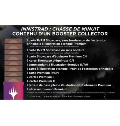 MTG Booster Collector Innistrad Chasse de Minuit