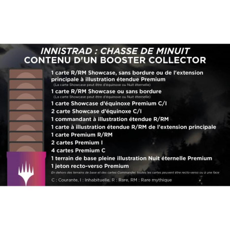 MTG Booster Collector Innistrad Chasse de Minuit
