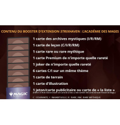 MTG Booster d'extension Strixhaven