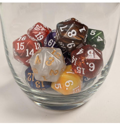 Dé Spindown D20 pour Magic