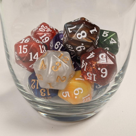 Dé Spindown D20 pour Magic
