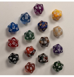 Dé Spindown D20 pour Magic