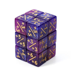 Dés marqueurs Positif 16mm pour Magic (x6)