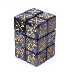 Dés marqueurs Positif 16mm pour Magic (x6)