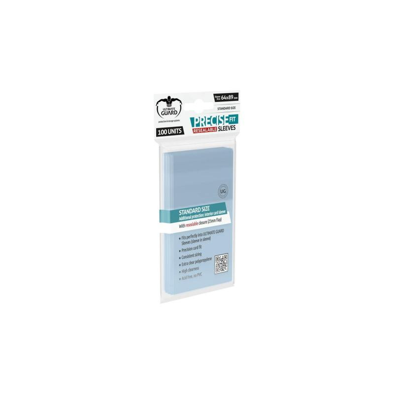Sleeves Precise Fit Refermables Ultimate Guard (x100)