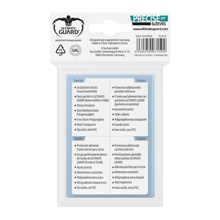 Sleeves Precise Fit Ultimate Guard x100