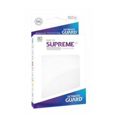 Sleeves Supreme UX Standard Blanc Mat x80
