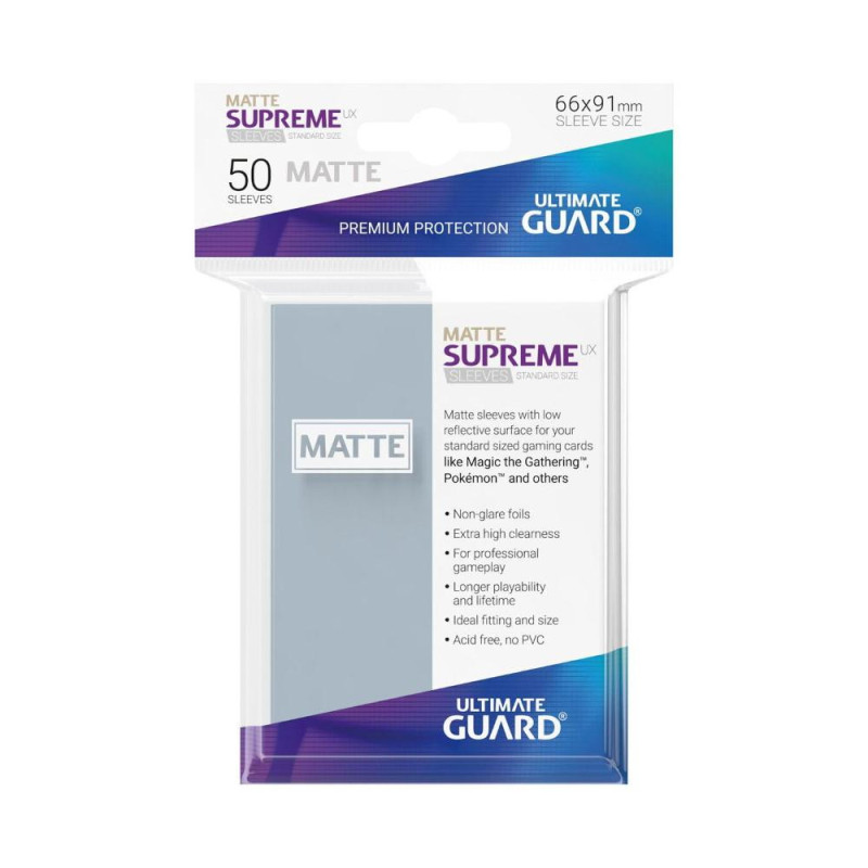 Sleeves Supreme UX Ultimate Guard Transparent x50