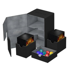 Ultimate Guard Flip'n'Tray Deck Case 160+ Noir