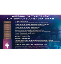 Display de Booster d'ext. Kamigawa Dynastie Néon