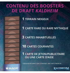 Display Kaldheim - 36 Boosters de Draft