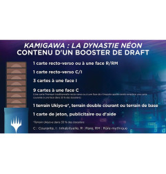 MTG Booster de Draft Kamigawa La dynastie Néon