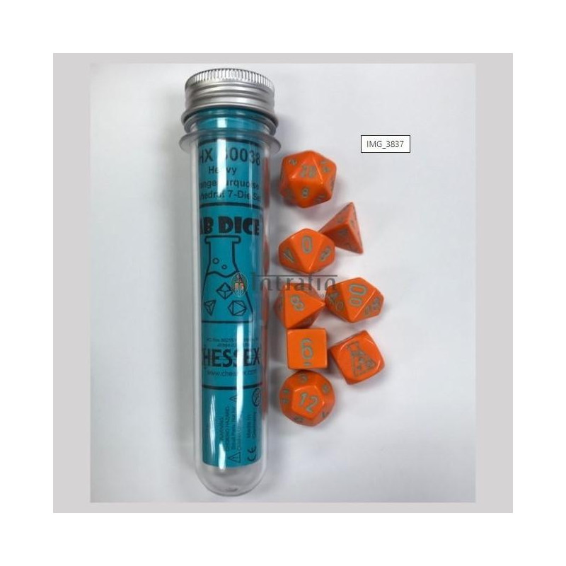 Série de 8 dés RPG Lab 4 Chessex