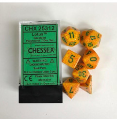 Série de 7 dés RPG Speckled Chessex
