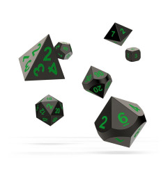 Série de 7 dés RPG Métal Matrix
