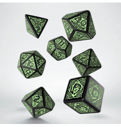 Série de 7 dés RPG Celtic QWorkshop