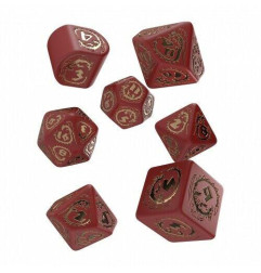 Série de 7 dés RPG Dragon QWorkshop