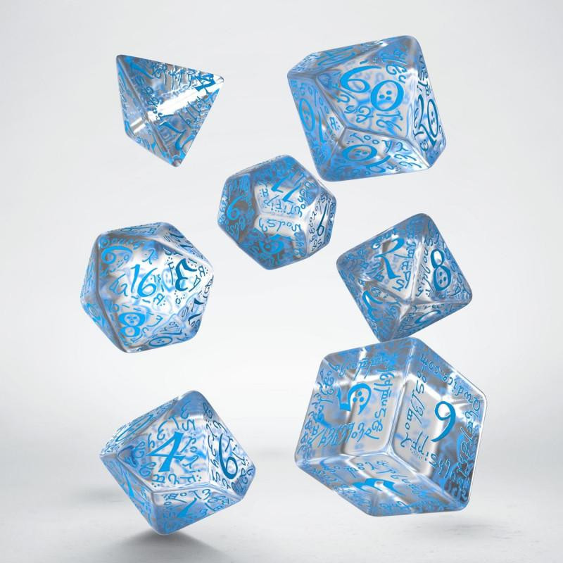 Série de 7 dés RPG Elfique QWorkshop