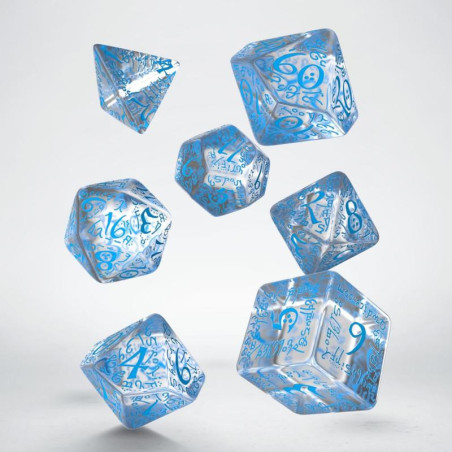 Série de 7 dés RPG Elfique QWorkshop