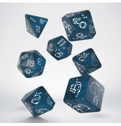 Série de 7 dés RPG Lama QWorkshop