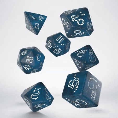 Série de 7 dés RPG Lama QWorkshop
