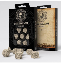 Série de 7 dés RPG Macabre QWorkshop